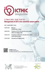 Management of CAT in the colorectal cancer patient